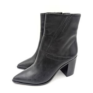 Sarto by Franco Sarto Ticada Pointed Toe Bootie Women's Black Size US10M EU41